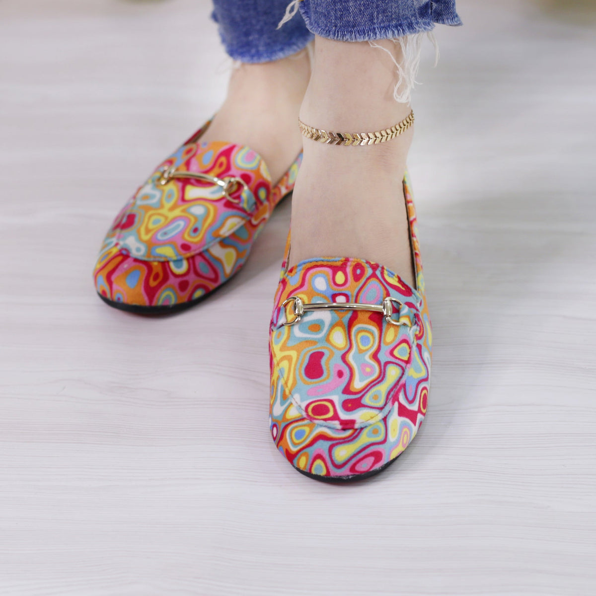Candy Bloom Loafers