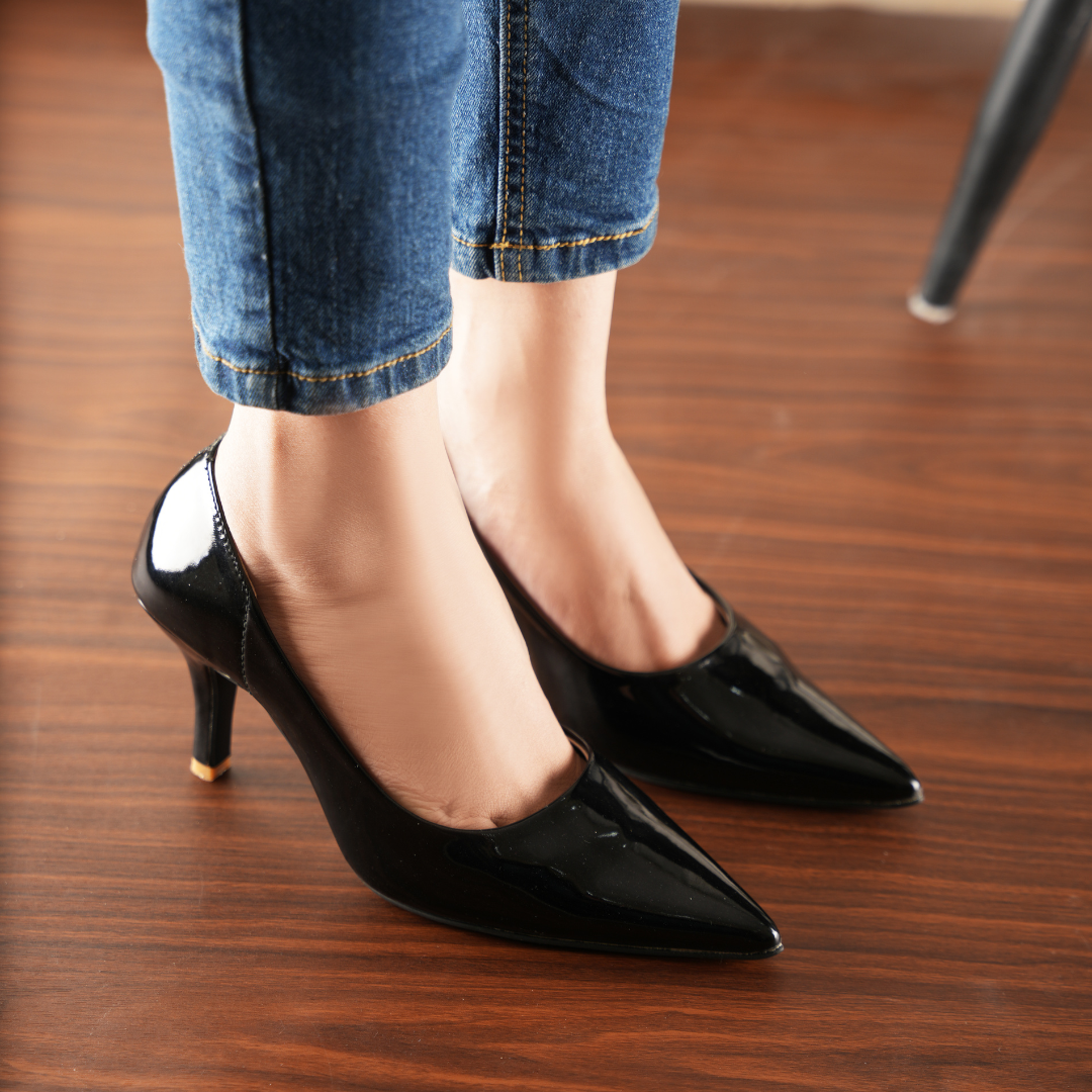Elarawalk Classic Black Heel