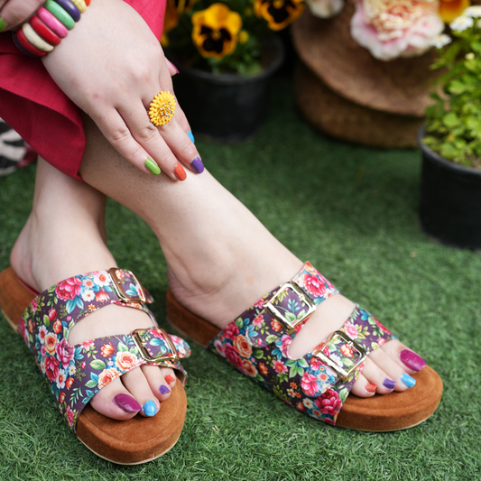 Elarawalk Flora‑Fit Sandal