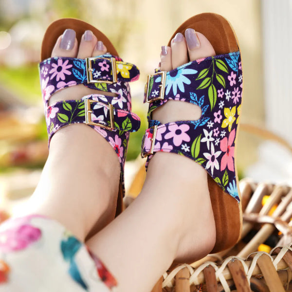 Handmade Printed Chappals