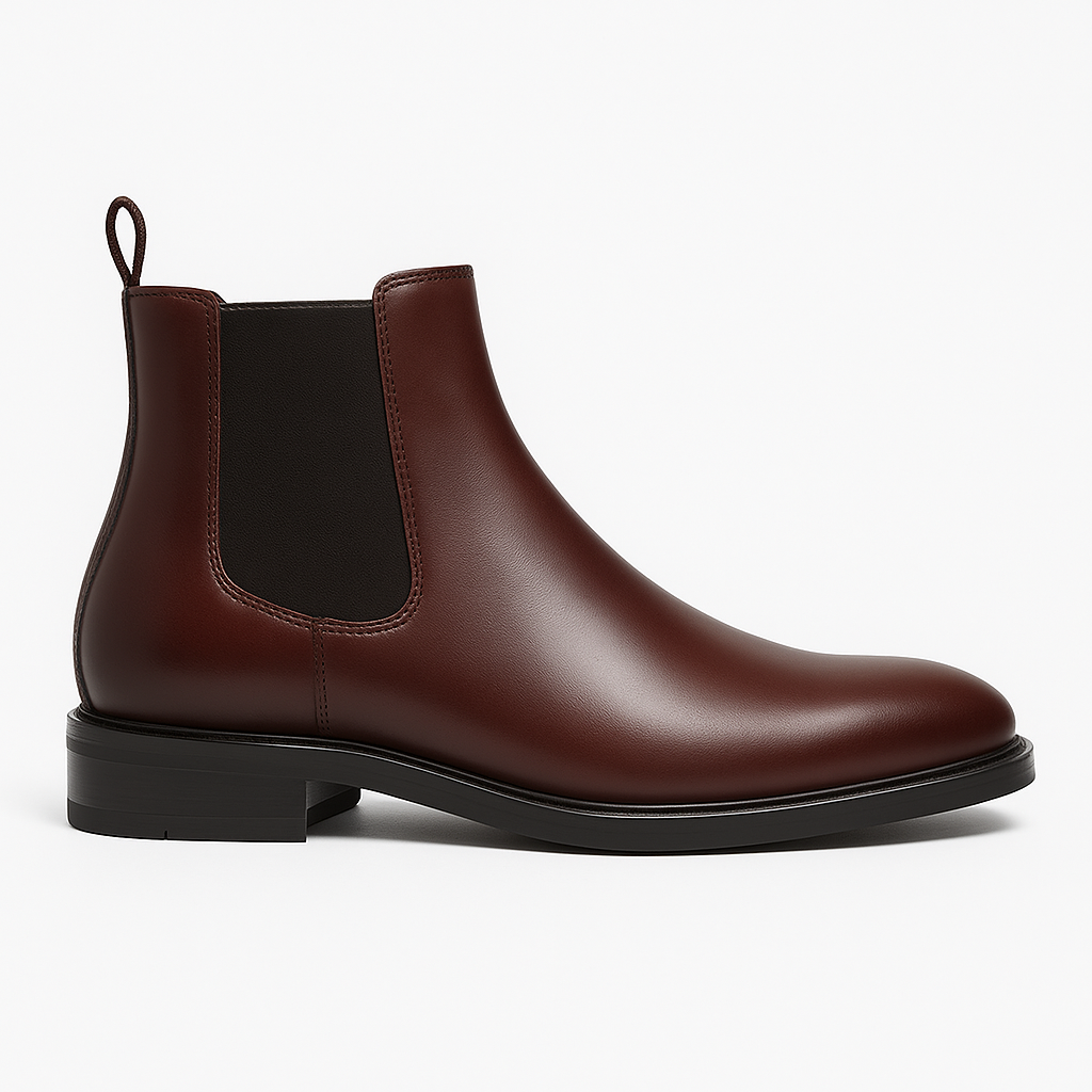 Elara Brown Chelsea Boots