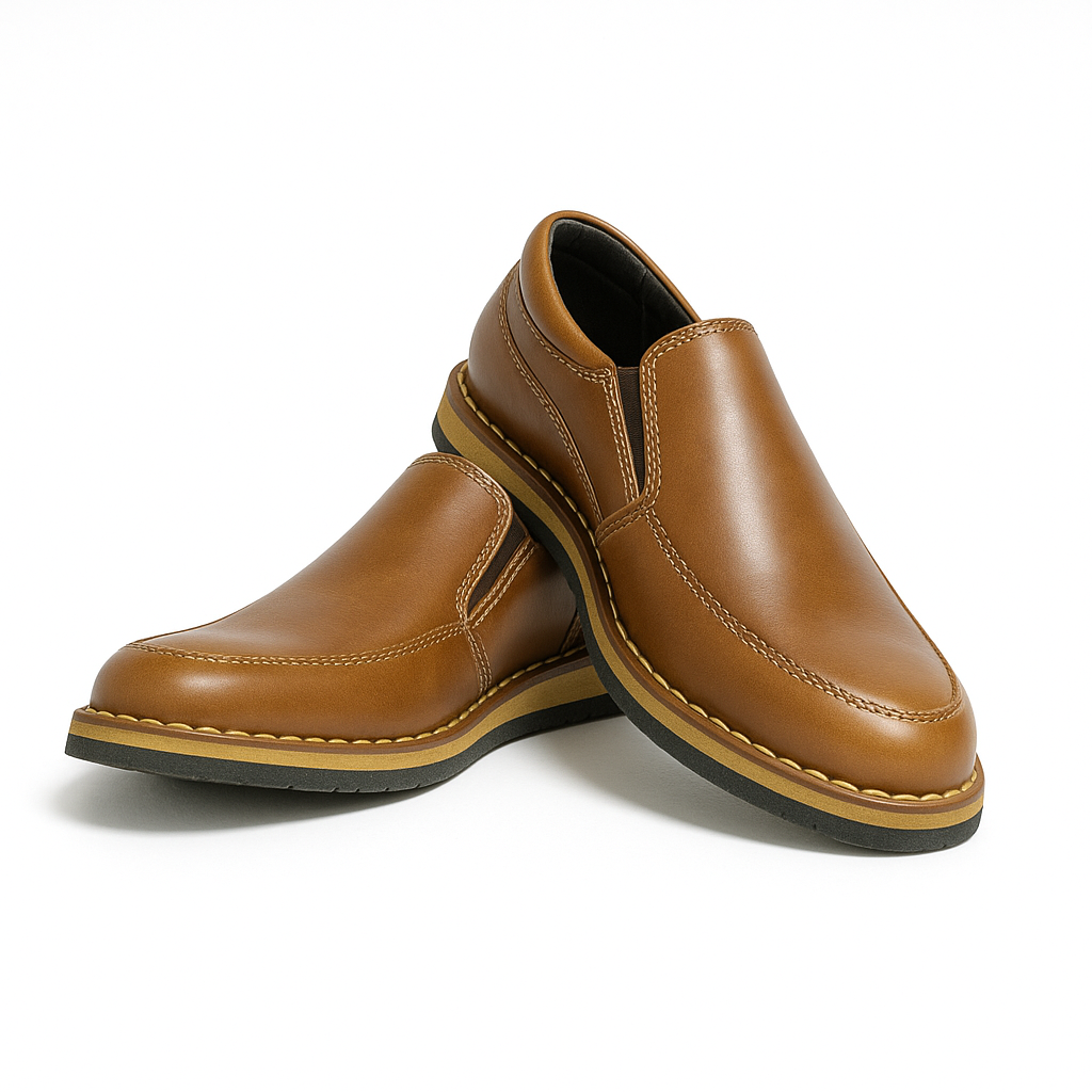 Heritage Brown Slip-Ons