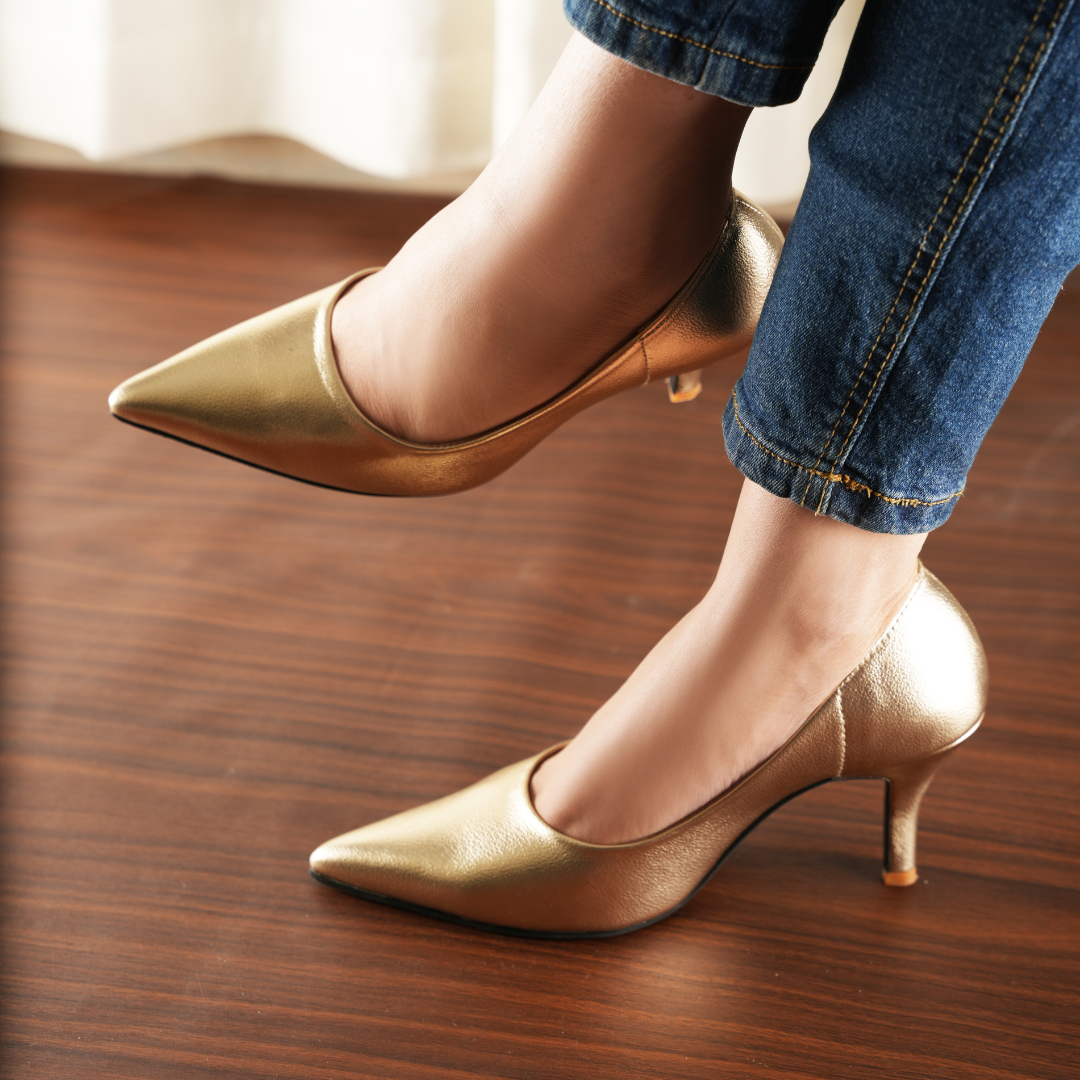 Elarawalk Classic Golden Heel