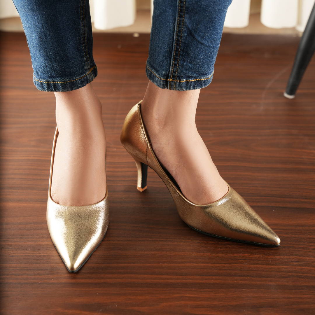 Elarawalk Classic Golden Heel