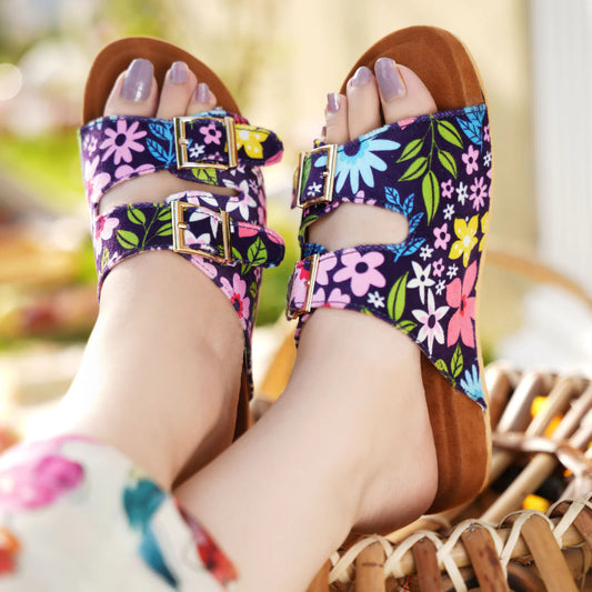 Elarawalk Floral Flash Sandal